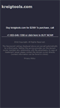 Mobile Screenshot of kreigtools.com