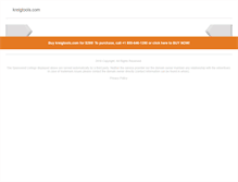 Tablet Screenshot of kreigtools.com